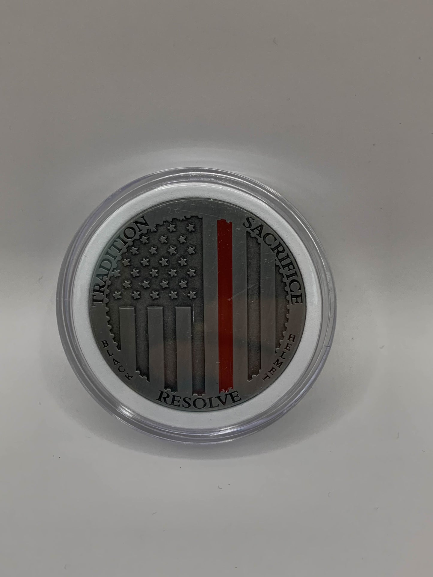 On These Principles We Stand | Black Helmet Challenge Coin
