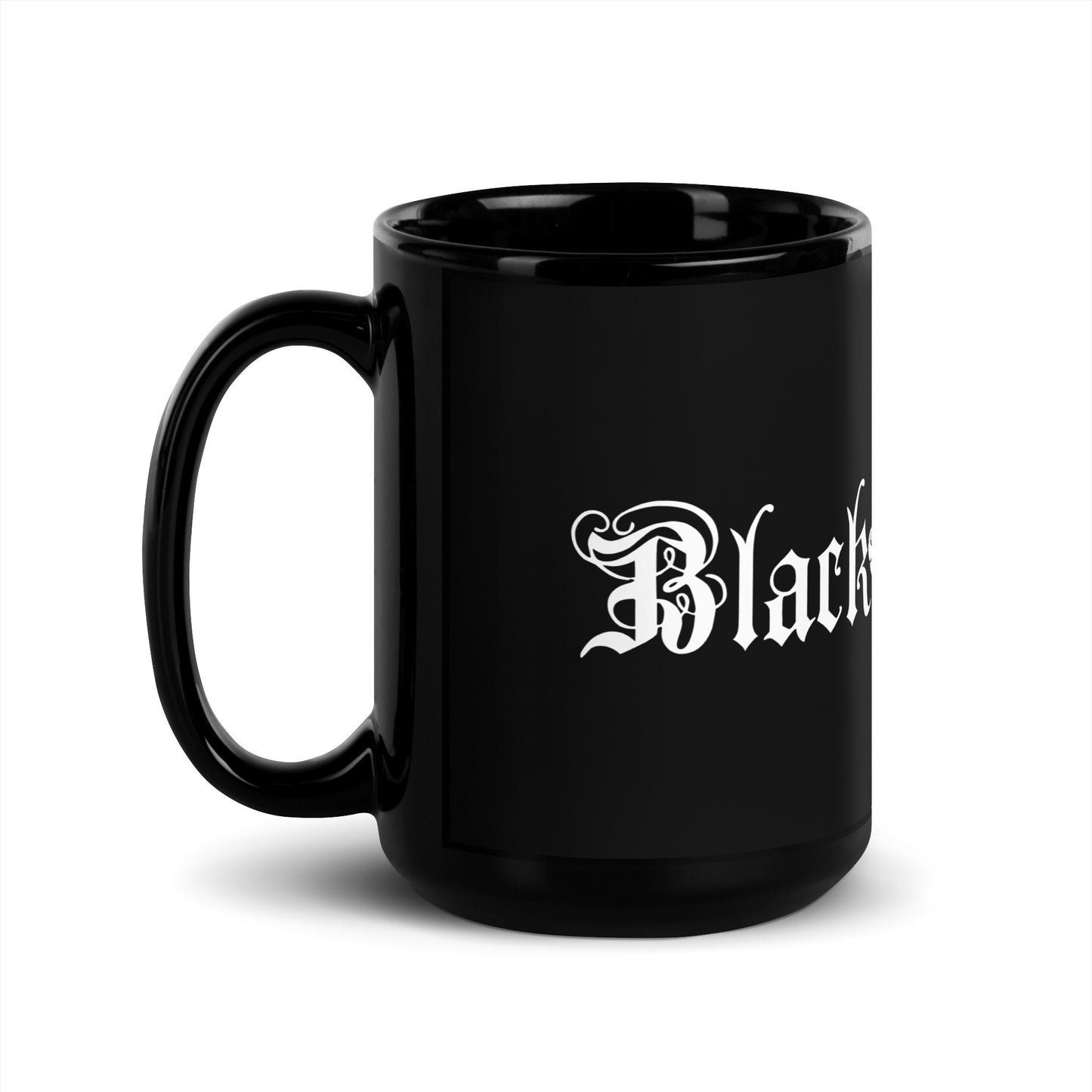 Black Helmet Large Coffee Mug (15 oz)