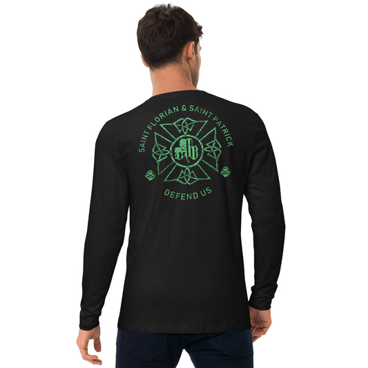 Camiseta de manga larga premium Protect Us de St. Florian