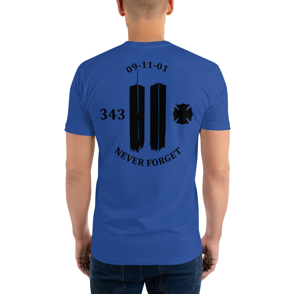 Nunca olvides el 11 de septiembre de 2001 Camiseta premium 343 Twin Towers