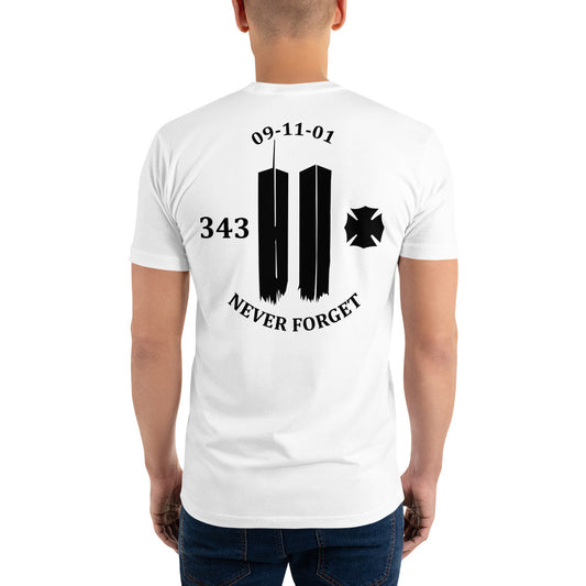 Nunca olvides el 11 de septiembre de 2001 Camiseta premium 343 Twin Towers