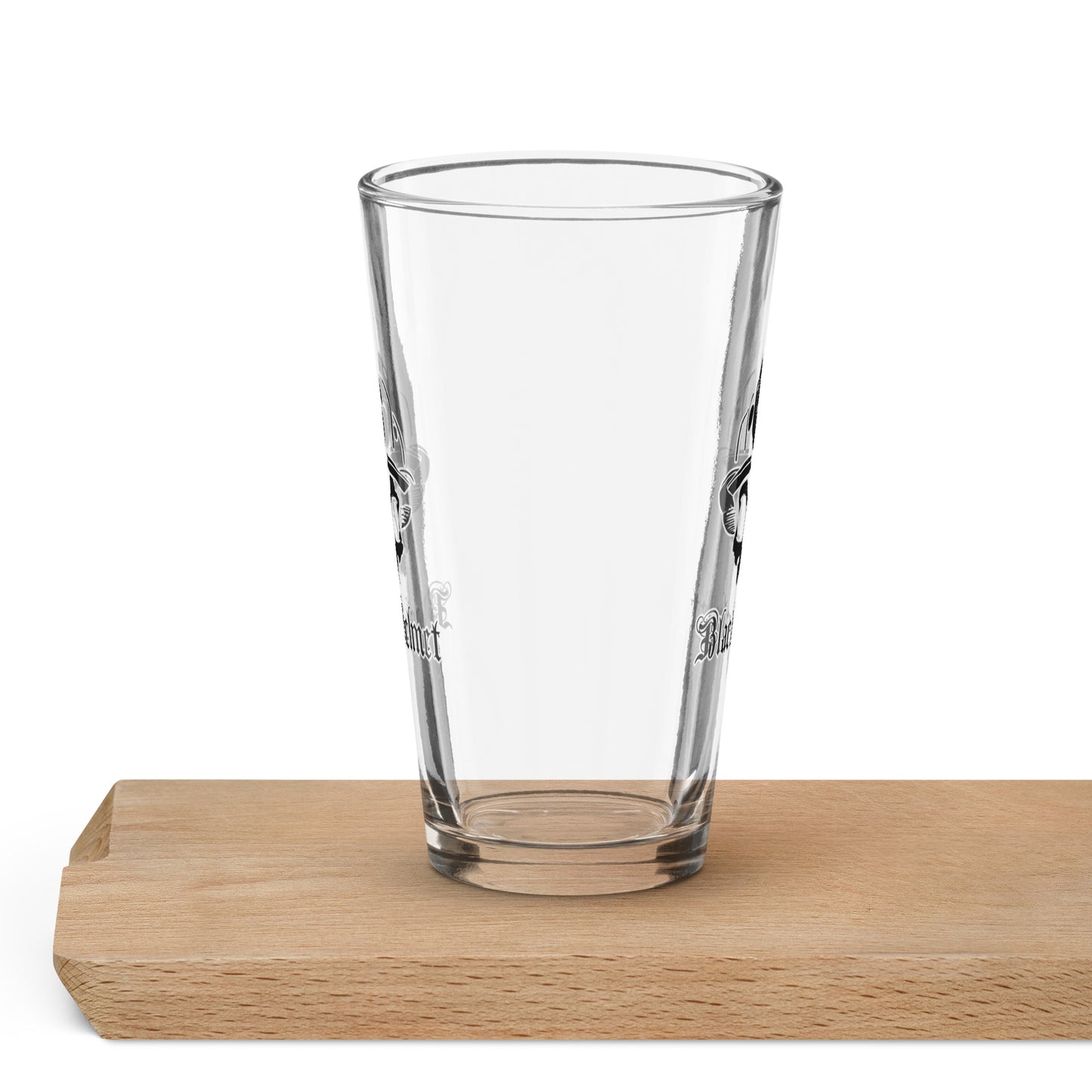 Skull Logo Shaker Pint Glass