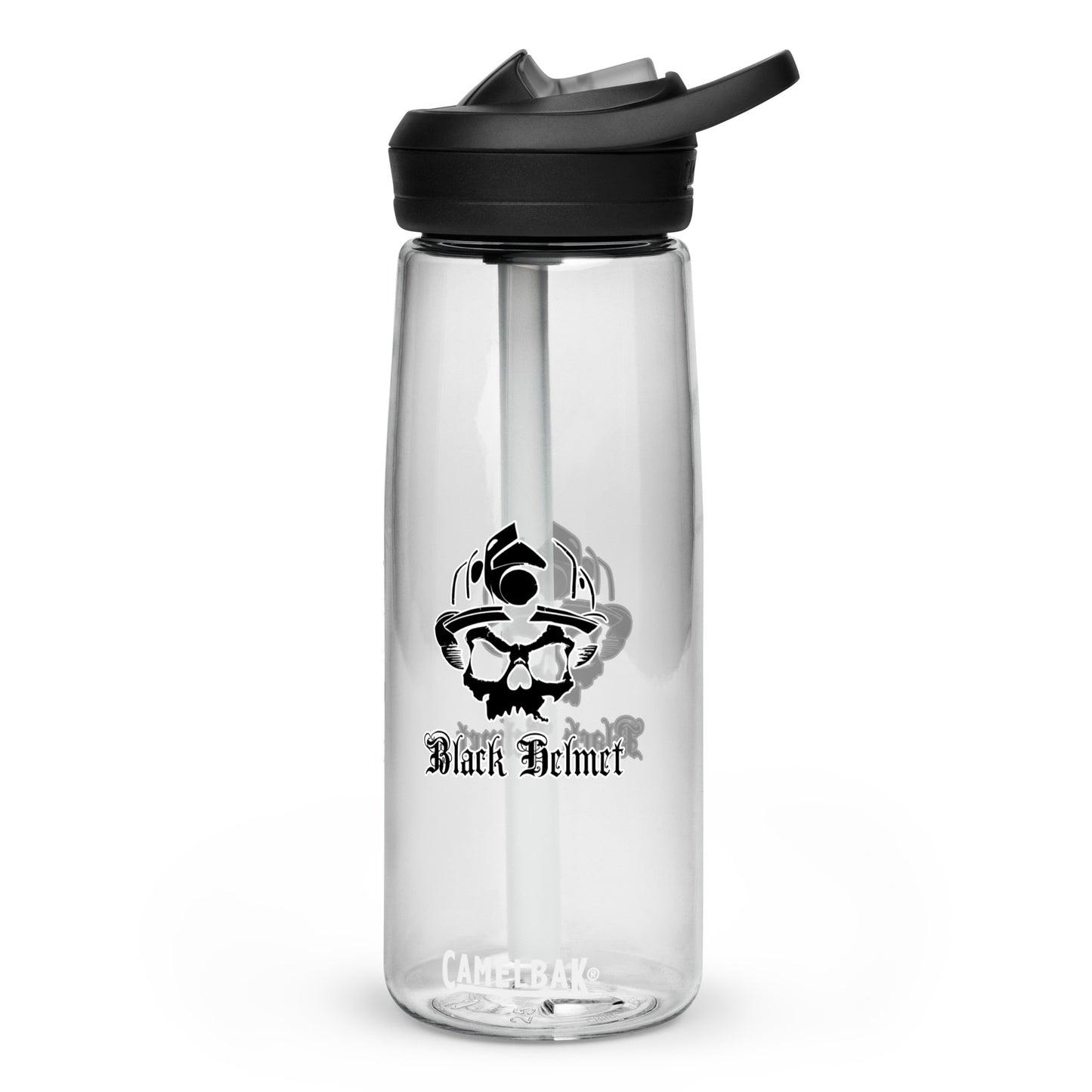 Classic Skull Logo Sports Water Bottle