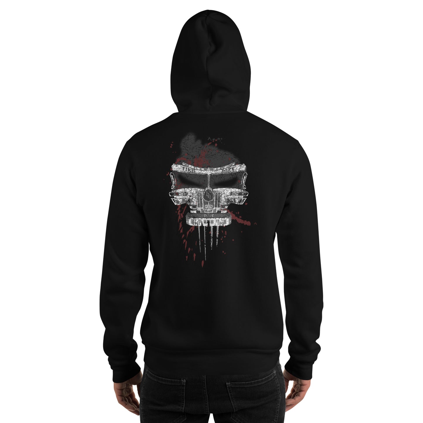 Kapuzenpullover mit Gesäßtasche