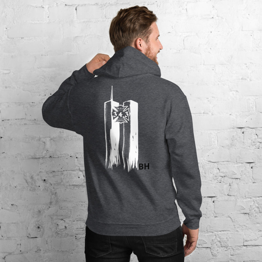 9/11 343 Für immer Twin Towers Kapuzenpullover