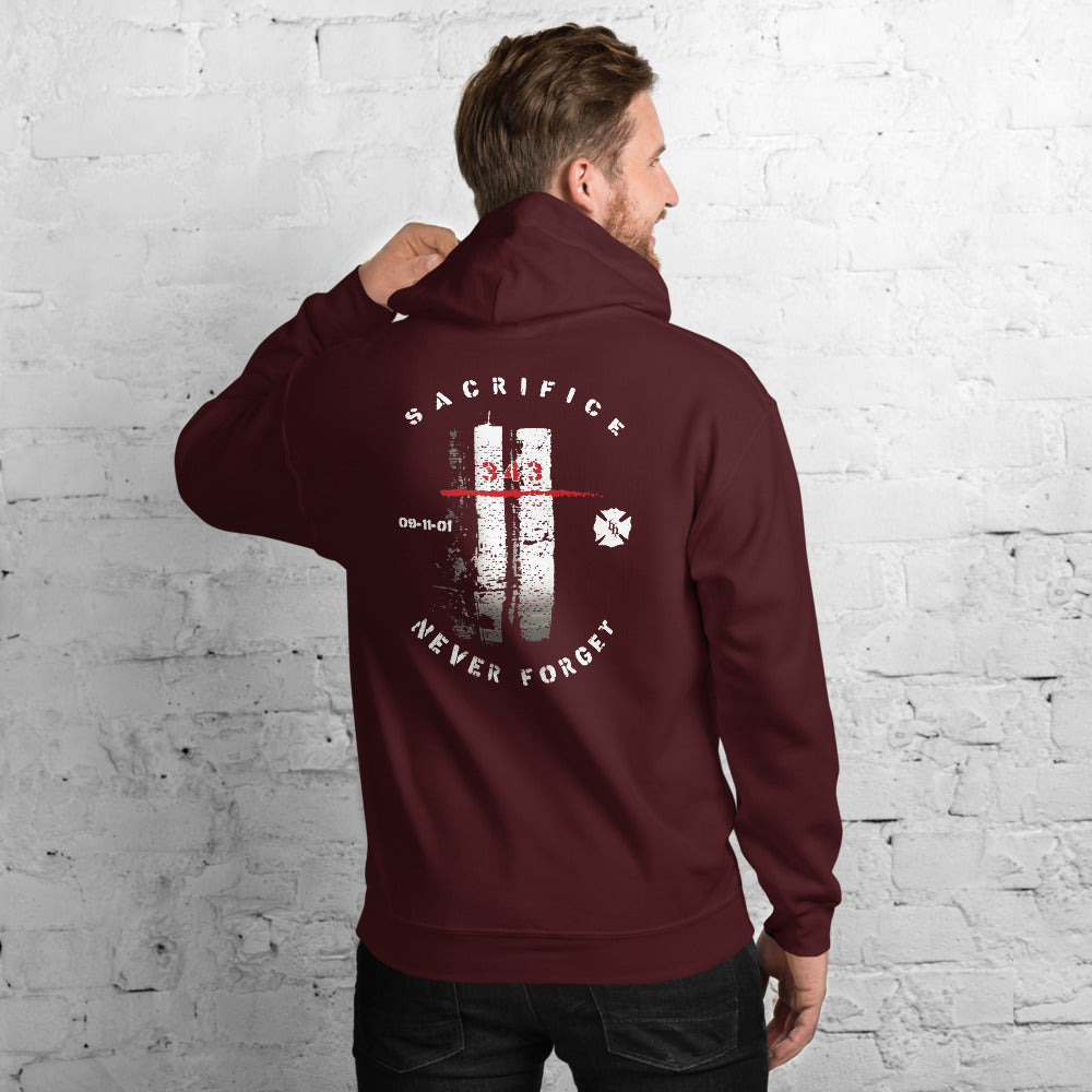 Honor The Fallen Twin Towers 343 Hoodie