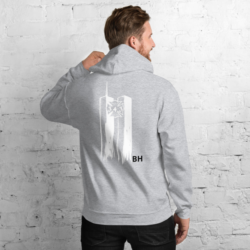 9/11 343 Für immer Twin Towers Kapuzenpullover