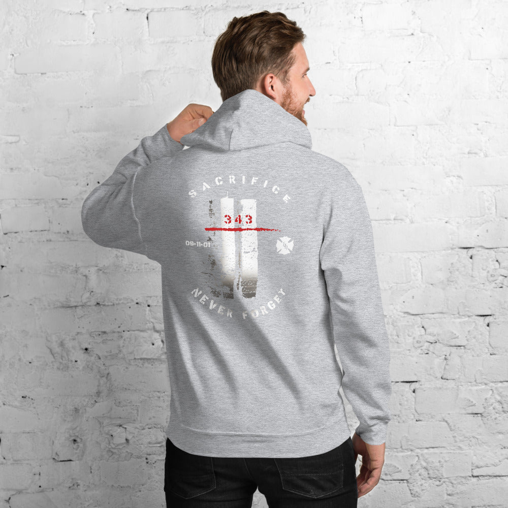 Honor The Fallen Twin Towers 343 Hoodie