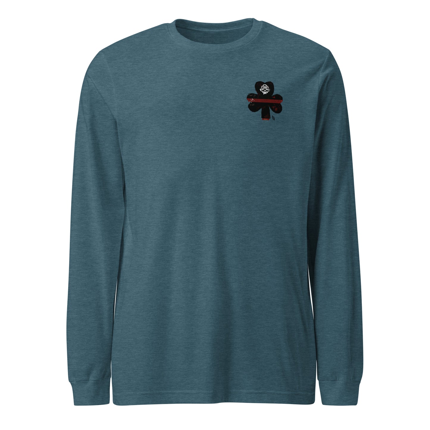 Brotherhood Before All Irish Shamrock Premium Long Sleeve Tee