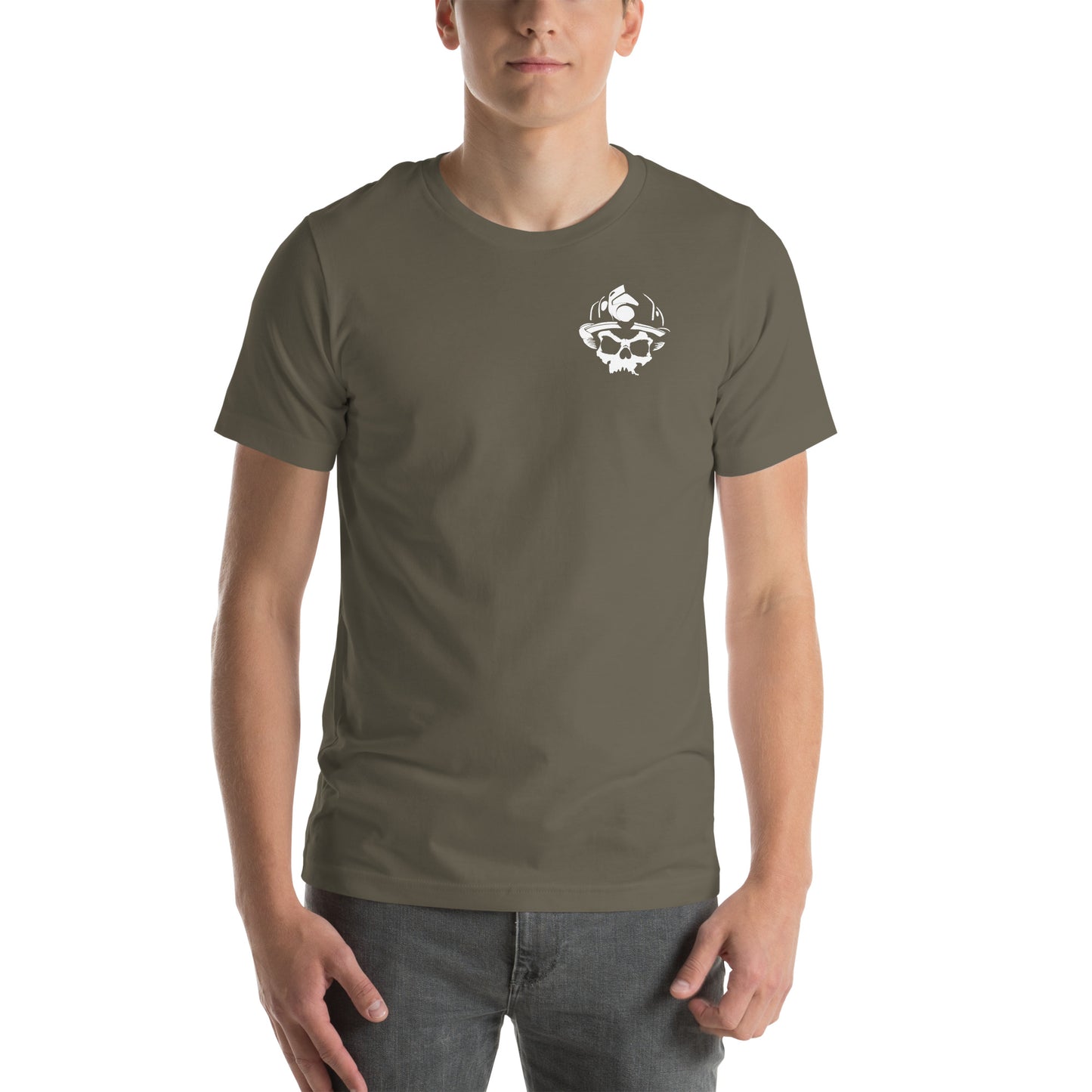 Klassisches Premium-T-Shirt mit Totenkopf-Logo