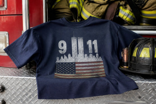9/11 25th Anniversary Shirt: Honor and Remember