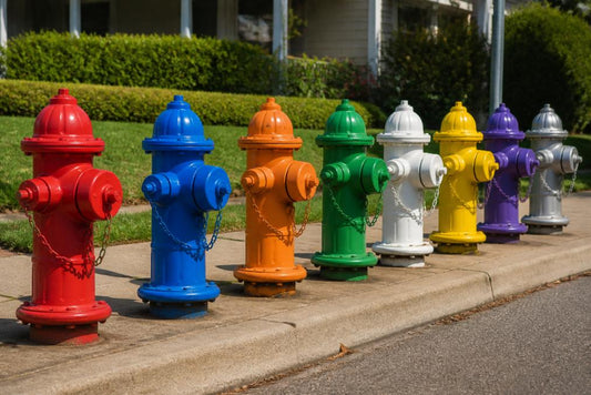 Fire Hydrant Colors Explained: What Each Color Means