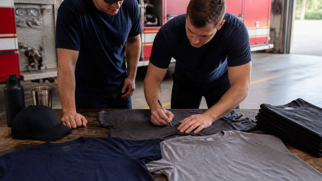 How to Design Custom Firefighter Station Shirts