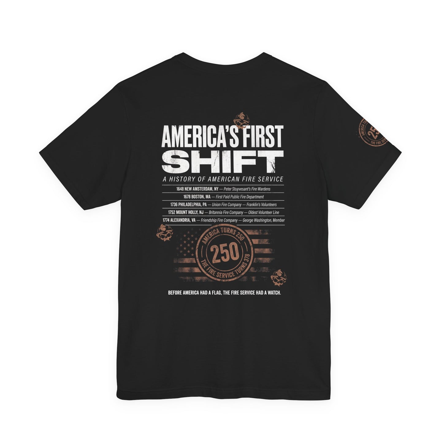 America's First Shift — Limited Edition 250th Anniversary Premium Tee