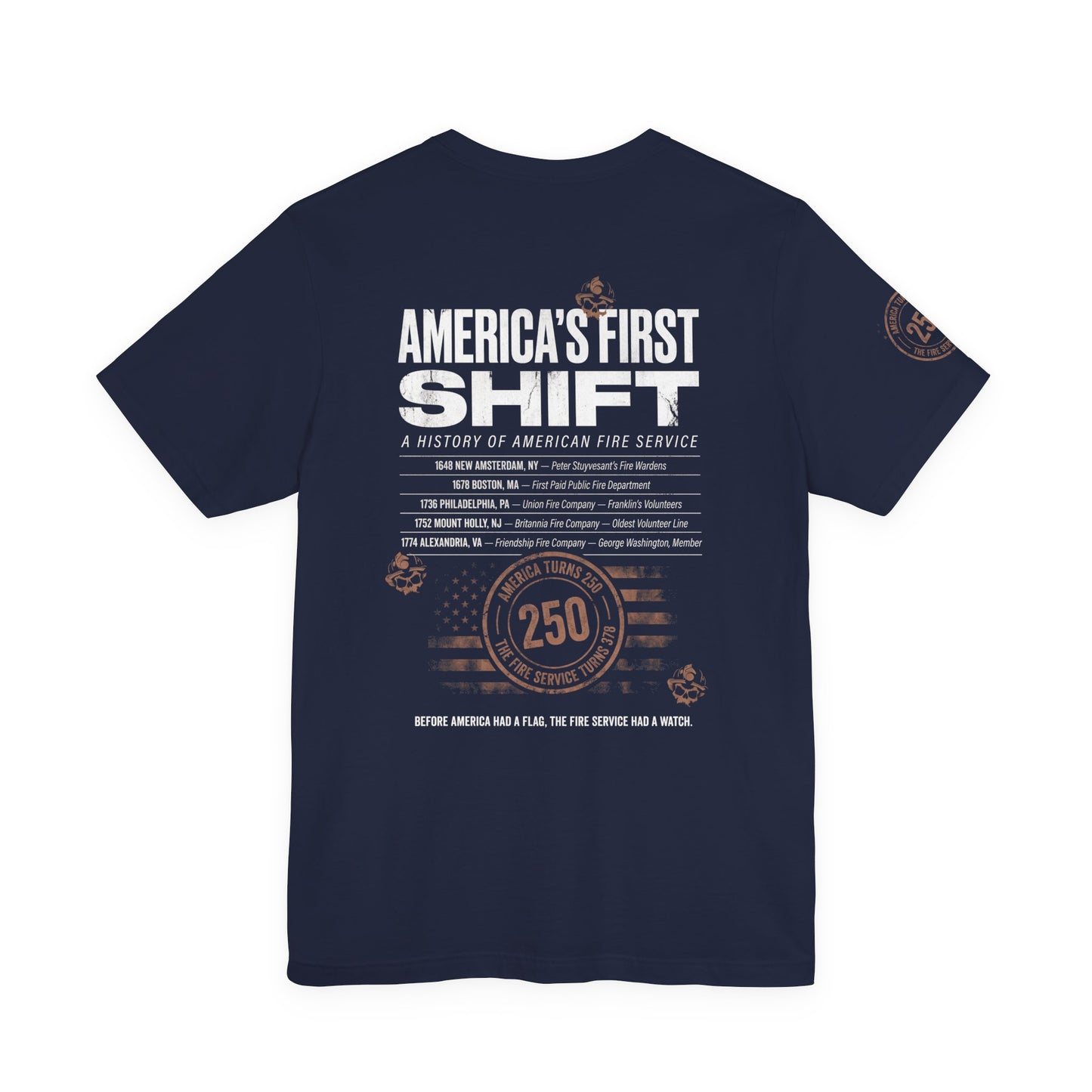 America's First Shift — Limited Edition 250th Anniversary Premium Tee