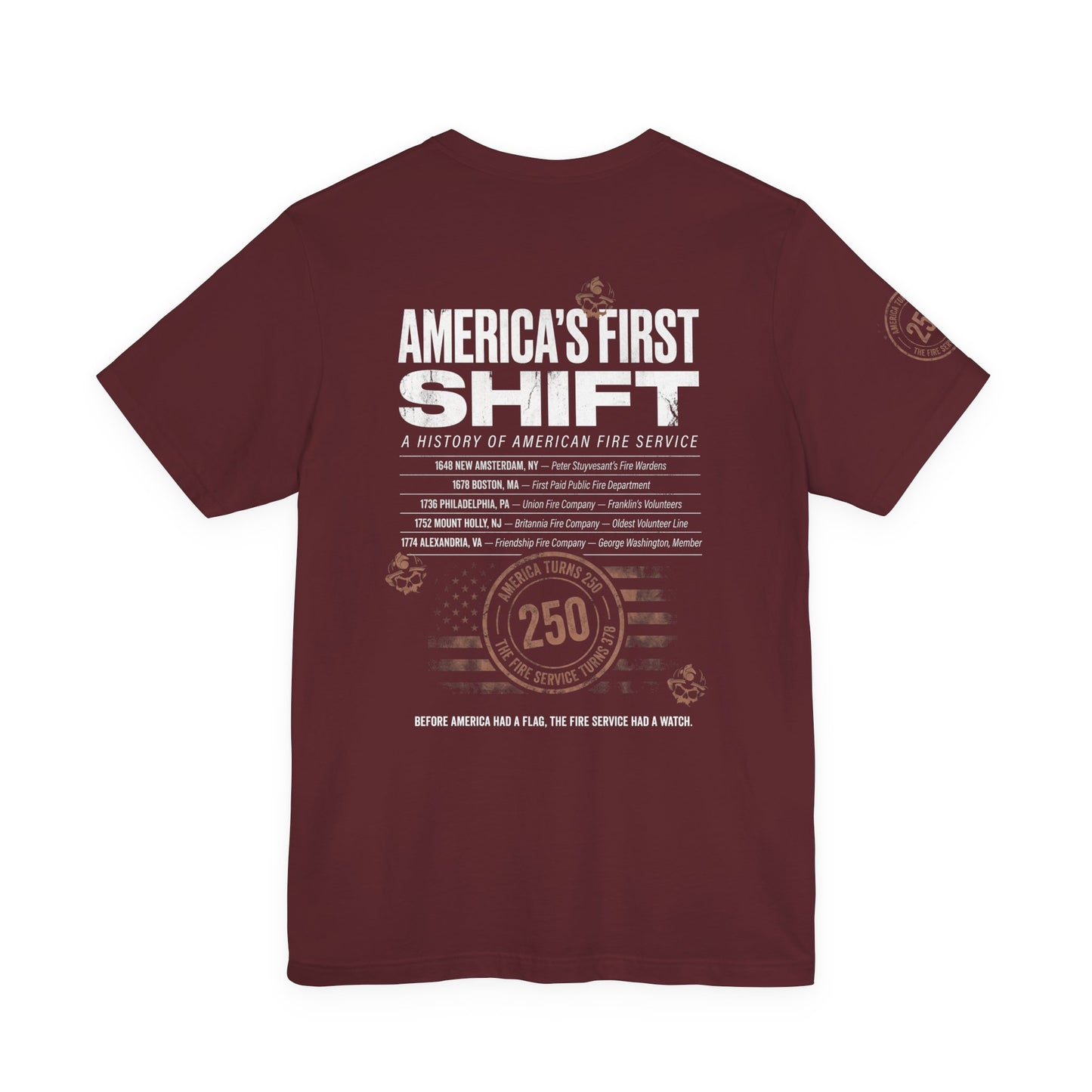 America's First Shift — Limited Edition 250th Anniversary Premium Tee