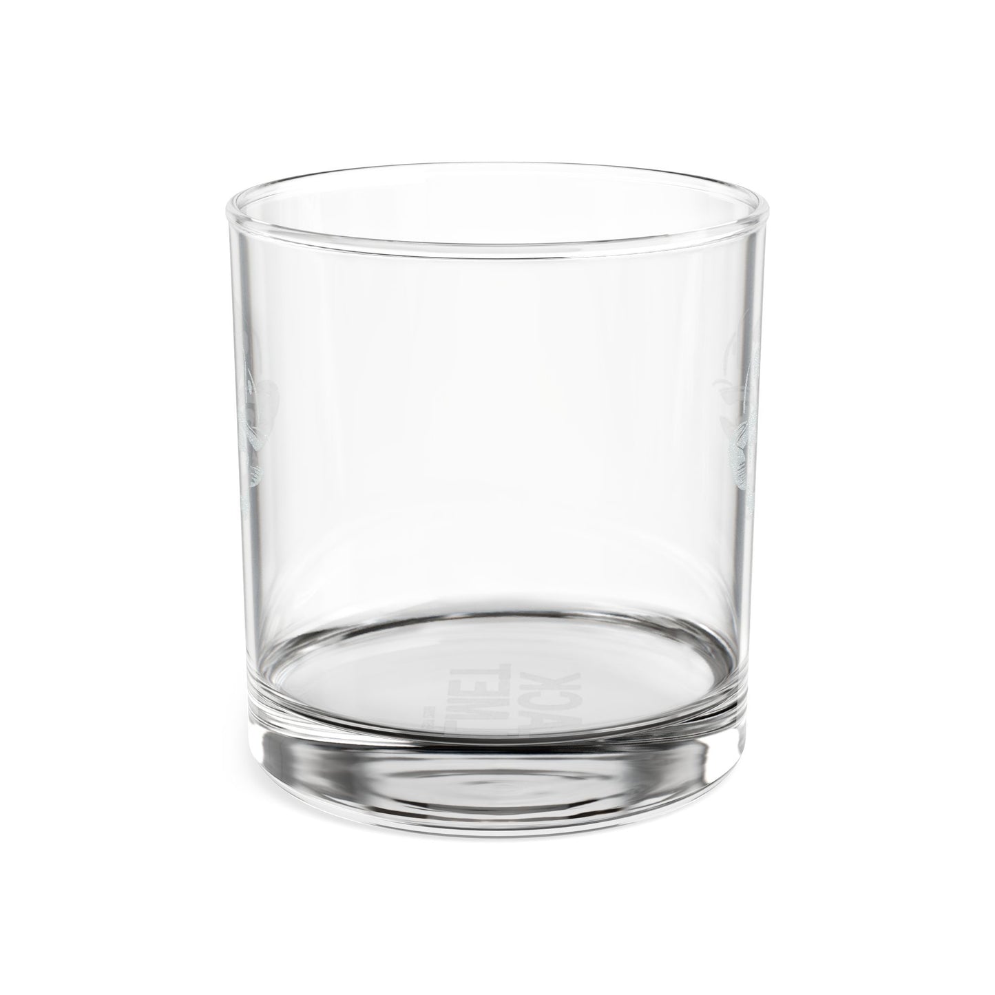Engraved Skull Logo Rocks Glass (10oz)