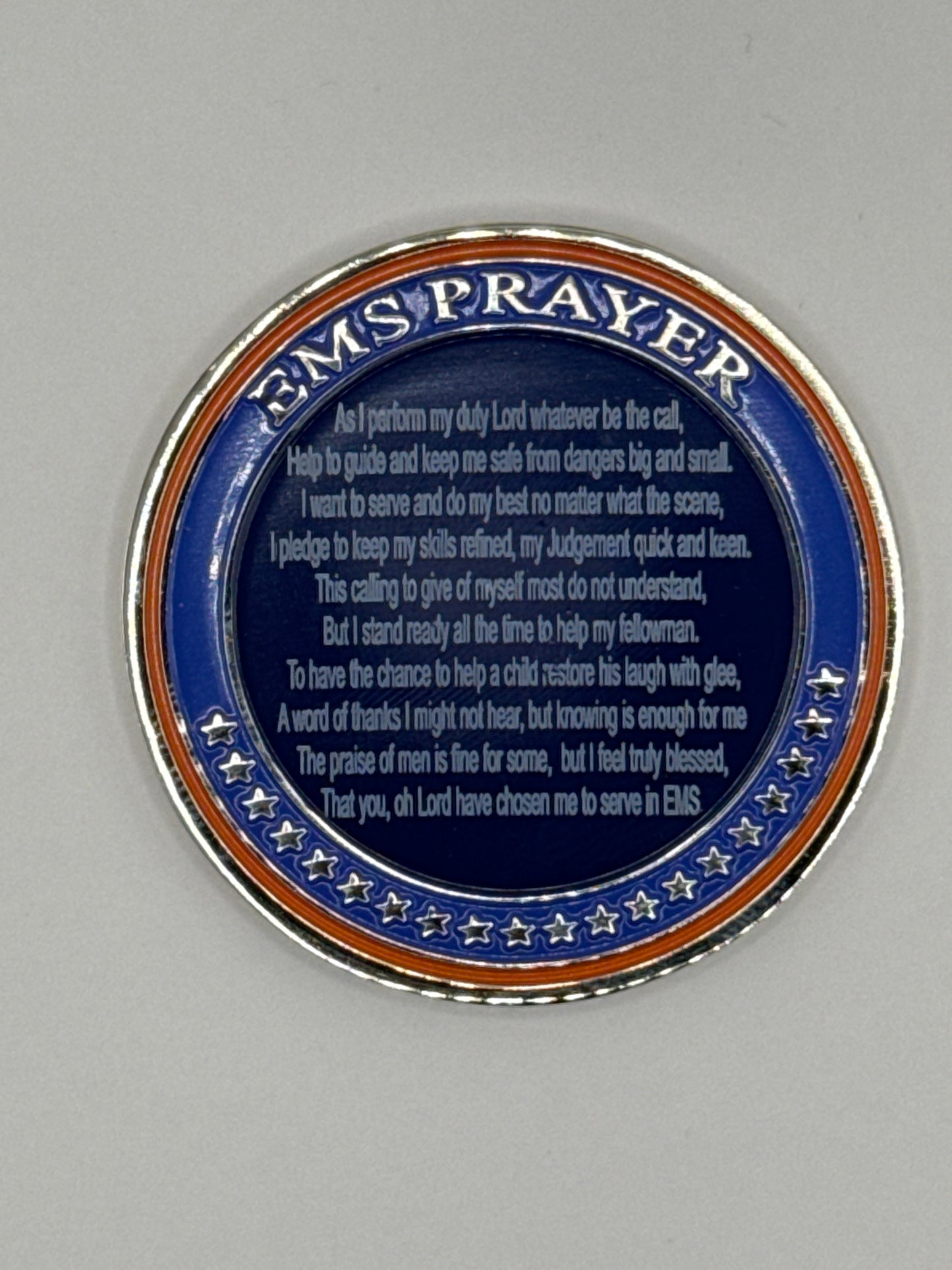 EMS Prayer Challenge Coin