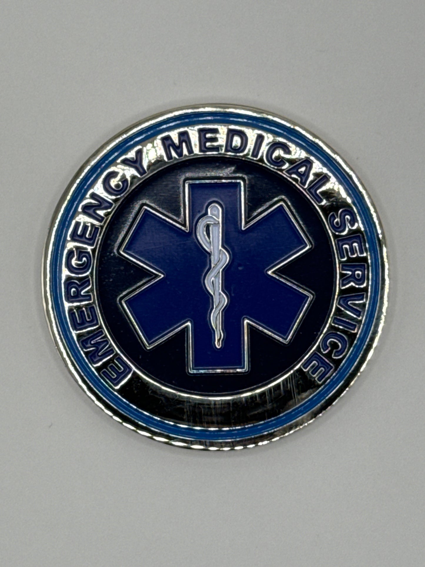 EMS Prayer Challenge Coin (Blue)