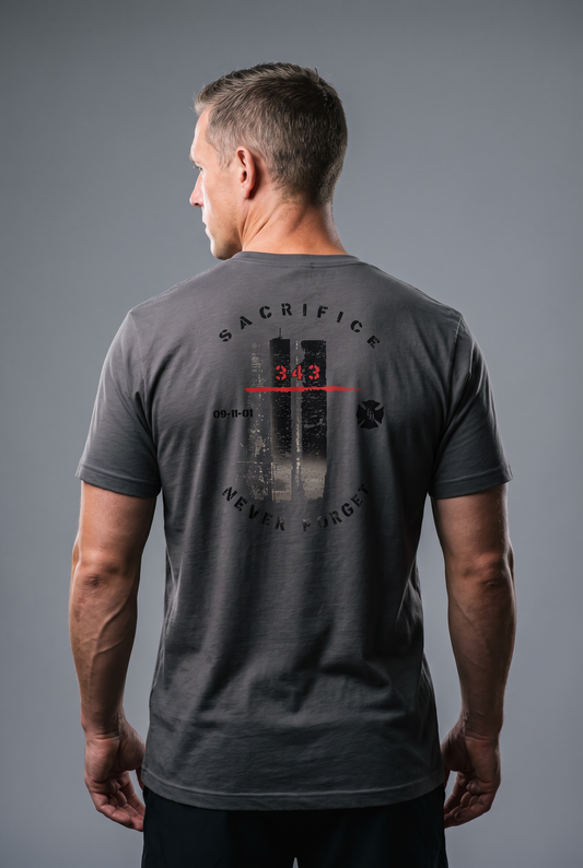 9/11 Niemals vergessen 343 Twin Towers Premium T-Shirt