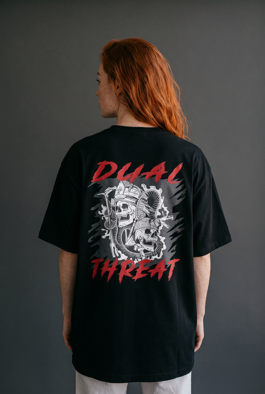 Dual Threat Heavyweight Oversized Tee