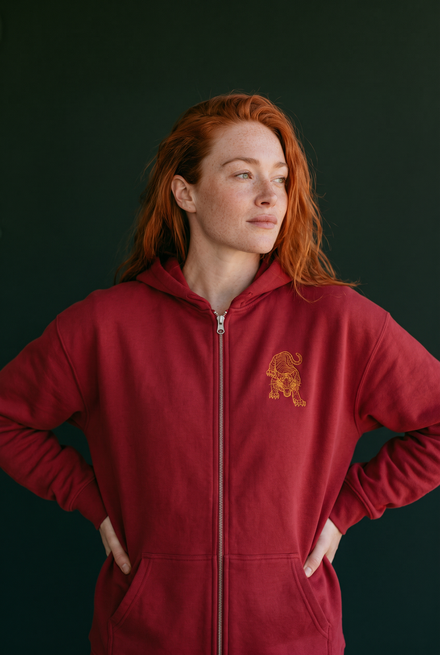 Easy Tiger Zip Hoodie