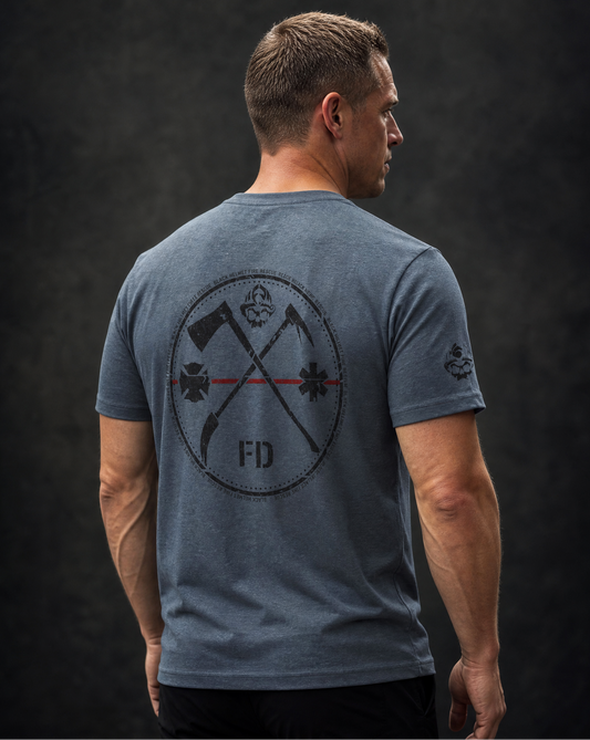 Fire Rescue Thin Red Line Premium Tee