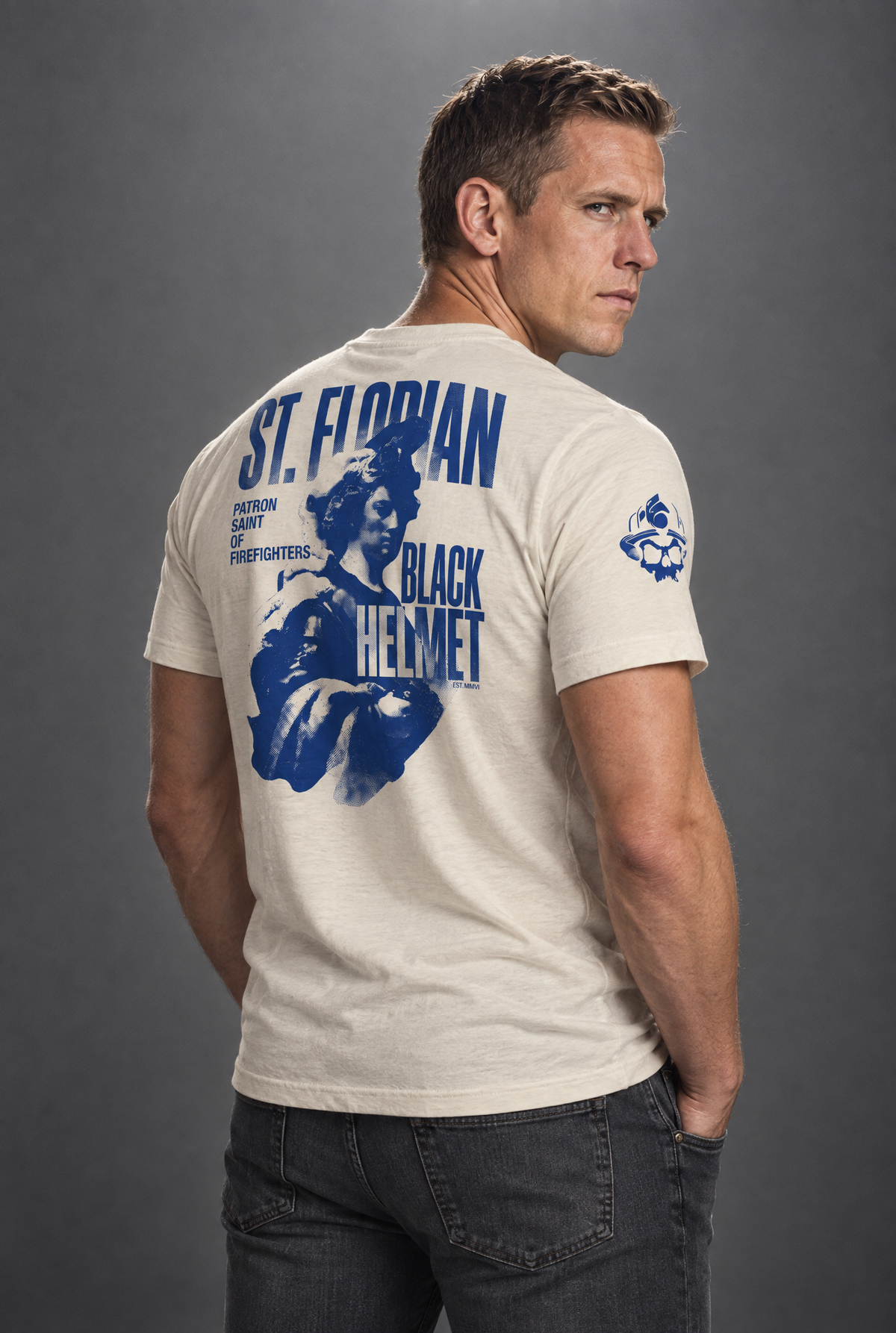 St. Florian Patron Saint Premium Tee