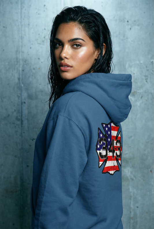 343 Niemals vergessen Kapuzenpullover