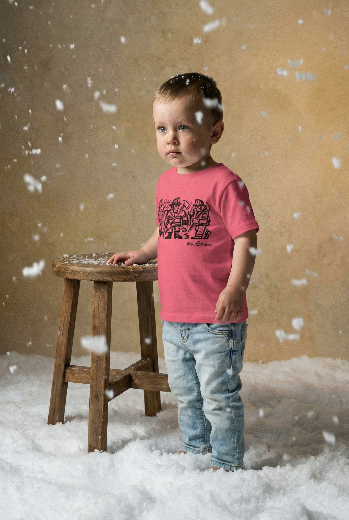 Little Line Crew Toddler Tee