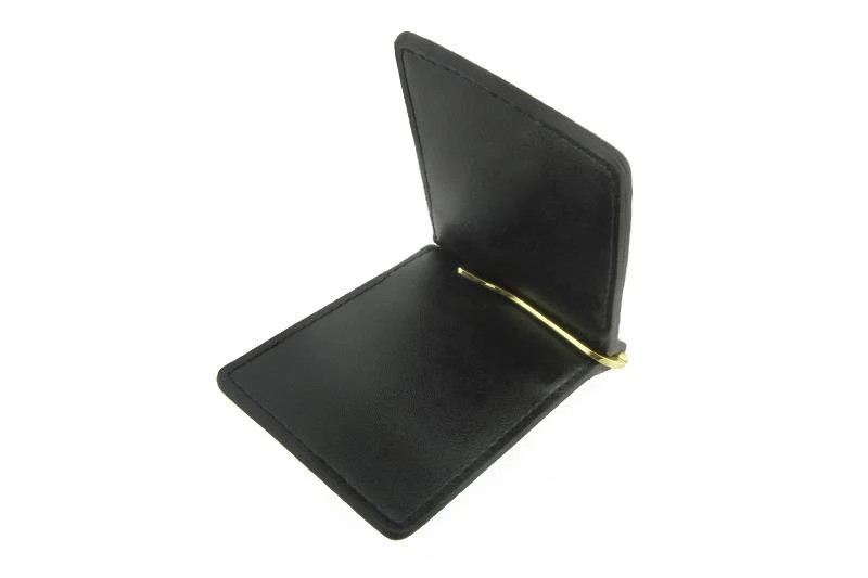 Thin Blue Line Spartan Challenge Coin In Valor There Is Hope Premium Leather Money Clip
