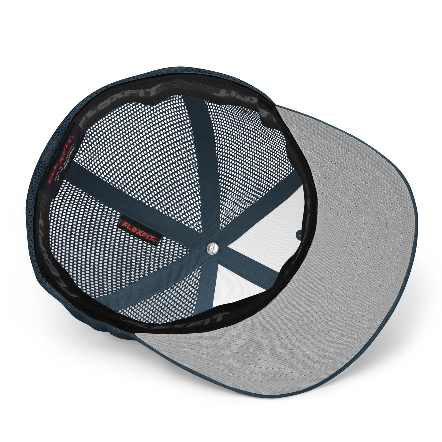 Thin Red Line USA Flag Mesh Back Trucker Hat