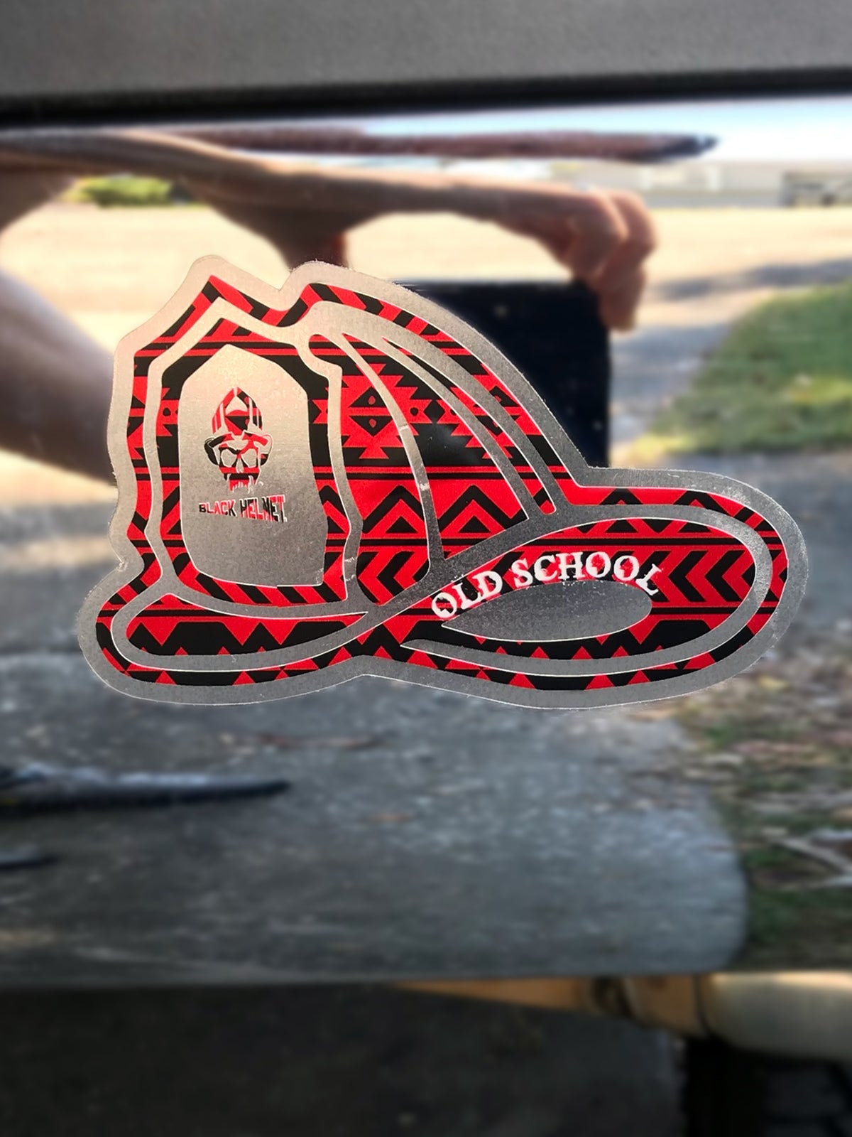 Old School "Remember Where You Came From" Laminated Decal