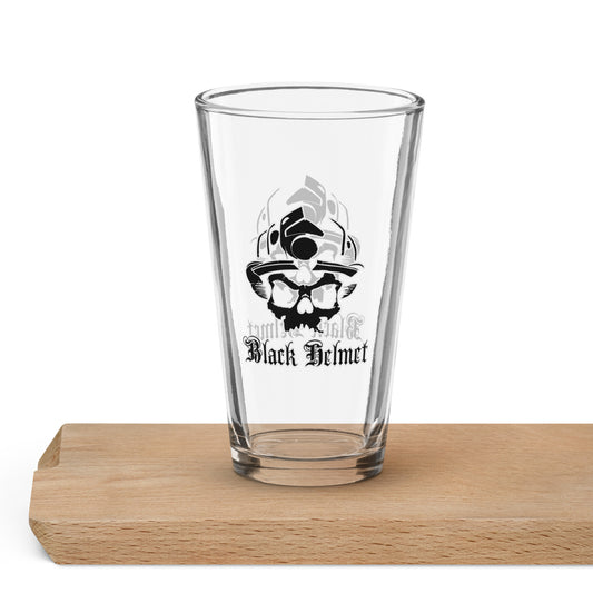 Skull Logo Shaker Pint Glass