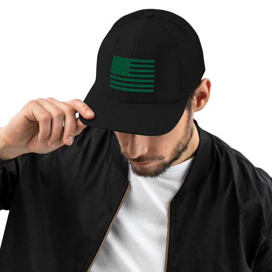 Stars & Stripes Trucker Cap - St. Patrick's Day Limited Edition