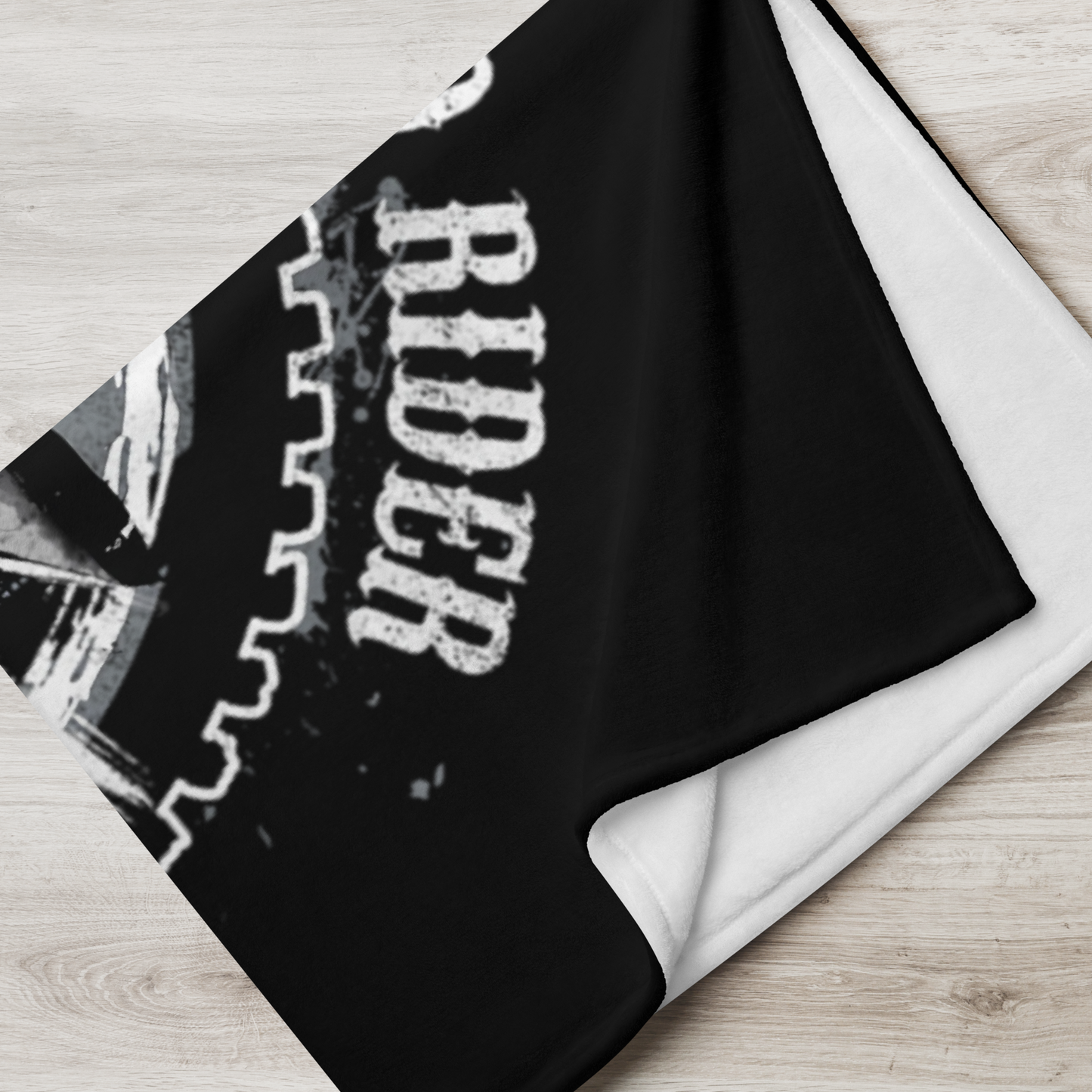 Tailboard Rider Throw Blanket