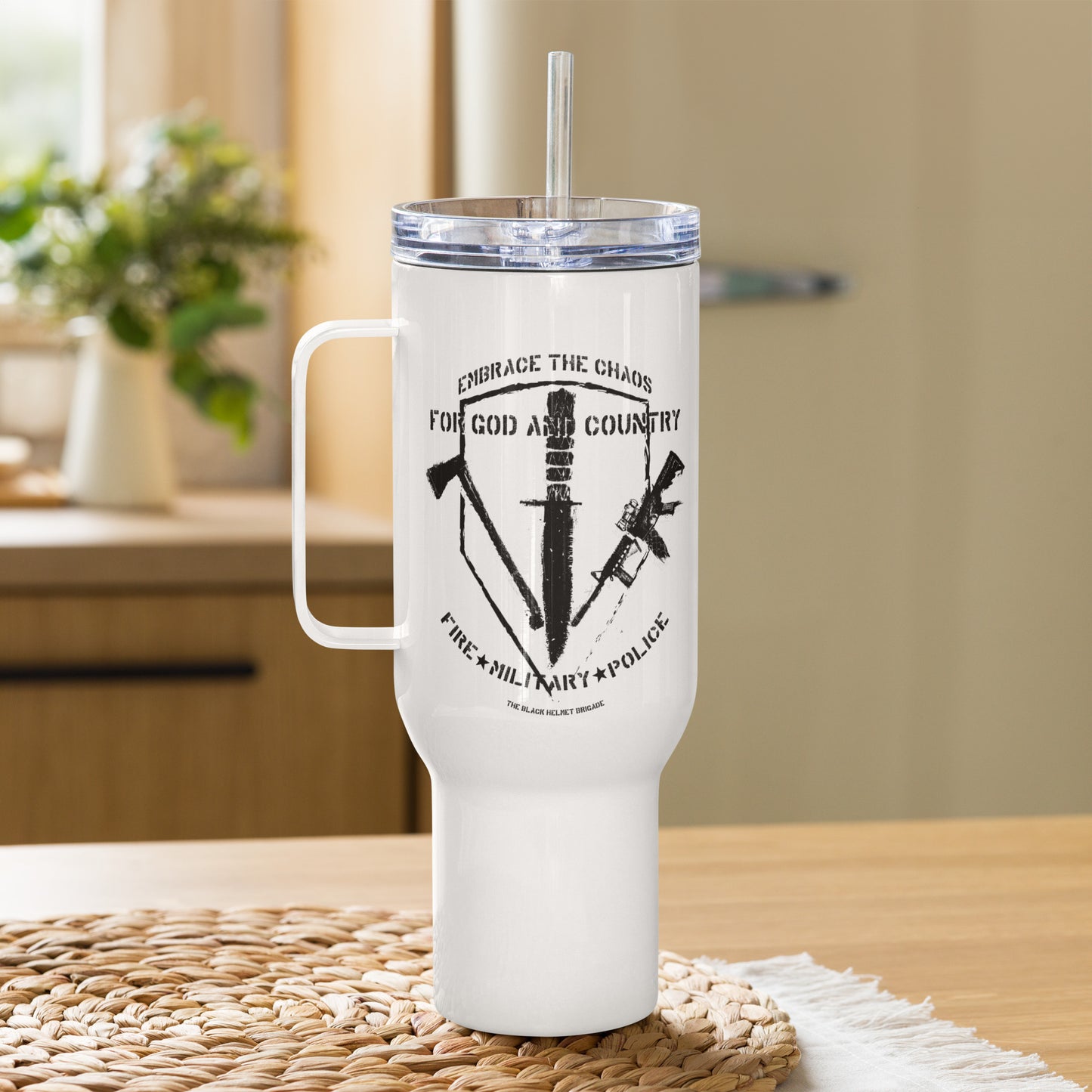 Embrace the Chaos 40oz Stainless Steel Travel Mug