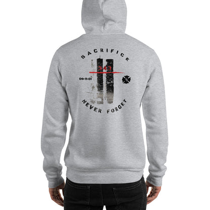 9/11 Never Forget 343 Twin Towers Hoodie