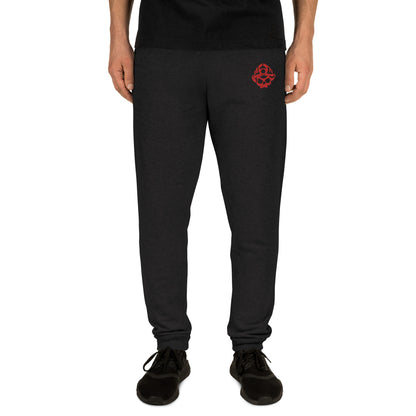 Red Skull Logo EMBROIDERED  Premium Sweatpants