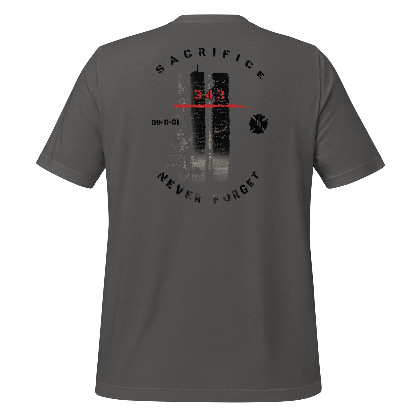 Camiseta premium 9/11 Never Forget 343 Twin Towers
