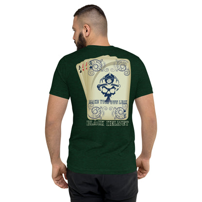 Make Your Own Luck Tri Blend Bella Canvas Short Sleeve