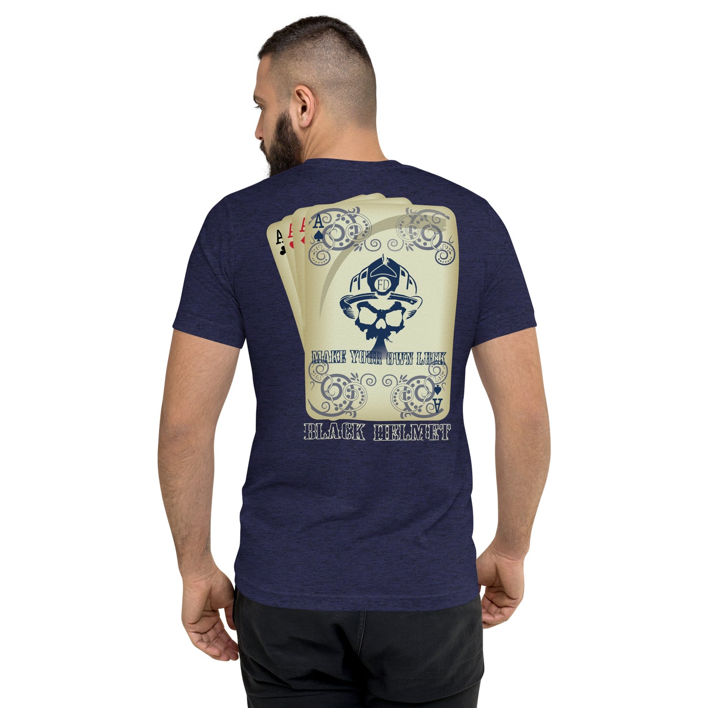 Make Your Own Luck Tri Blend Bella Canvas Short Sleeve