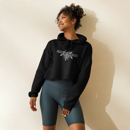 Wellness Society Cropped Workout Hoodie